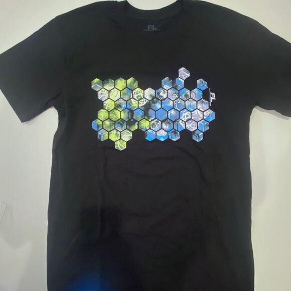 Arcane League of Legends Rare Futura Laboratories Netflix tee - Picture 1 of 2